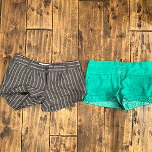 Lot of 2 shorts, size 1: Fox, Daytrip